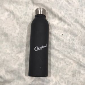 Cleveland black water bottle